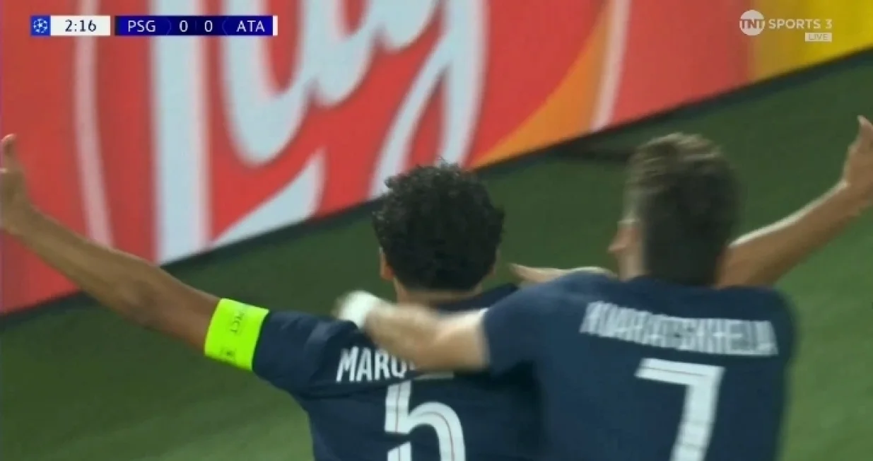 Marquinhos, PSG - Atalanta/Foto: 