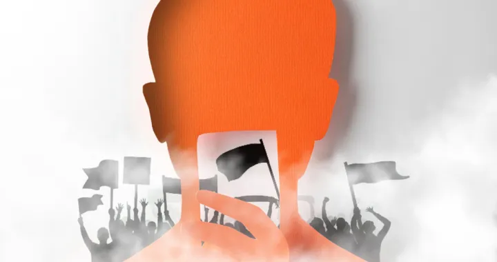 vizual za kolumnu gojka berića - Pravda u dimu ulice, protesti diljem planete/Benjamin Krnić