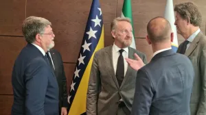 Bakir Izetbegović i delegacija iz EP Facebook/Facebook