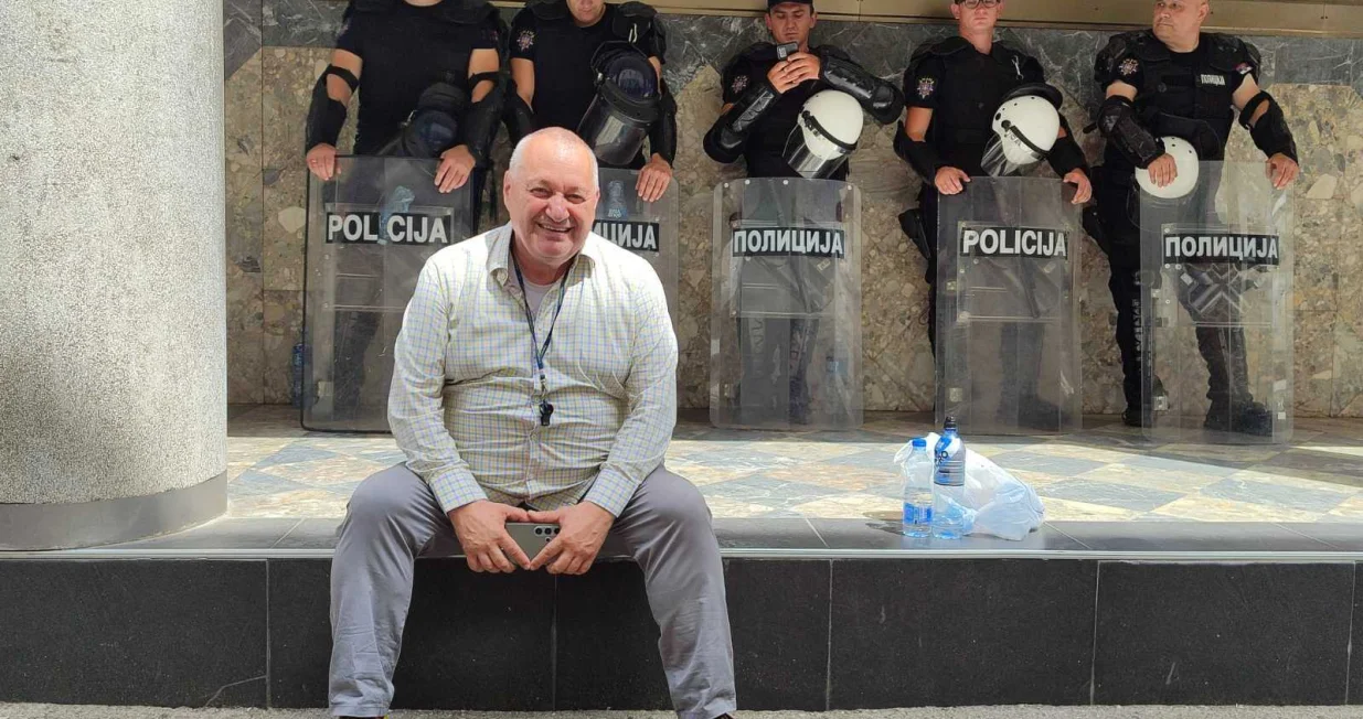 Srđan Milivojević, predsjednik Demokratske stranke/