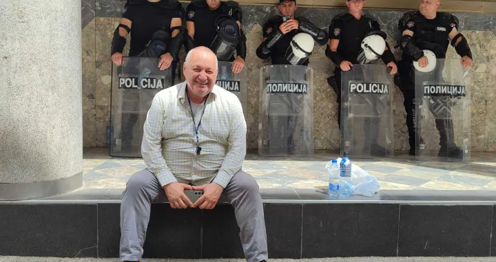 Srđan Milivojević, predsjednik Demokratske stranke/