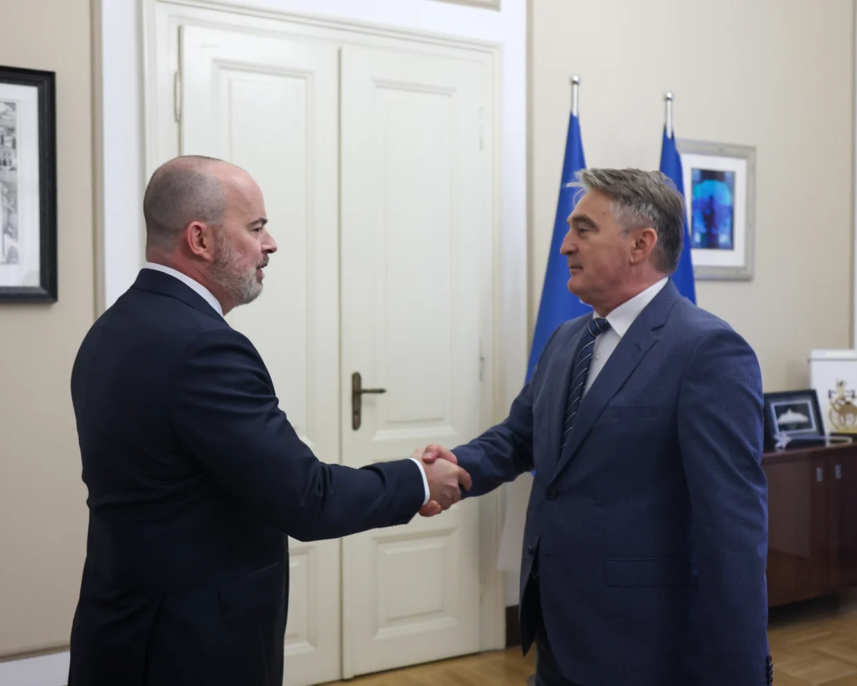 John Ginkel i Željko Komšić//