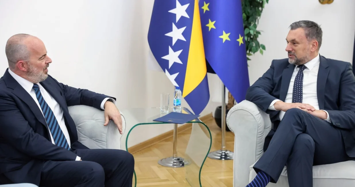 John Ginkel i Elmedin Konaković//