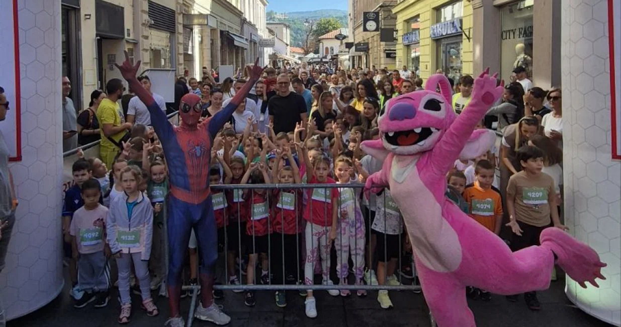 Najmlađi trkači otvorili sportski vikend u Sarajevu/Foto: 