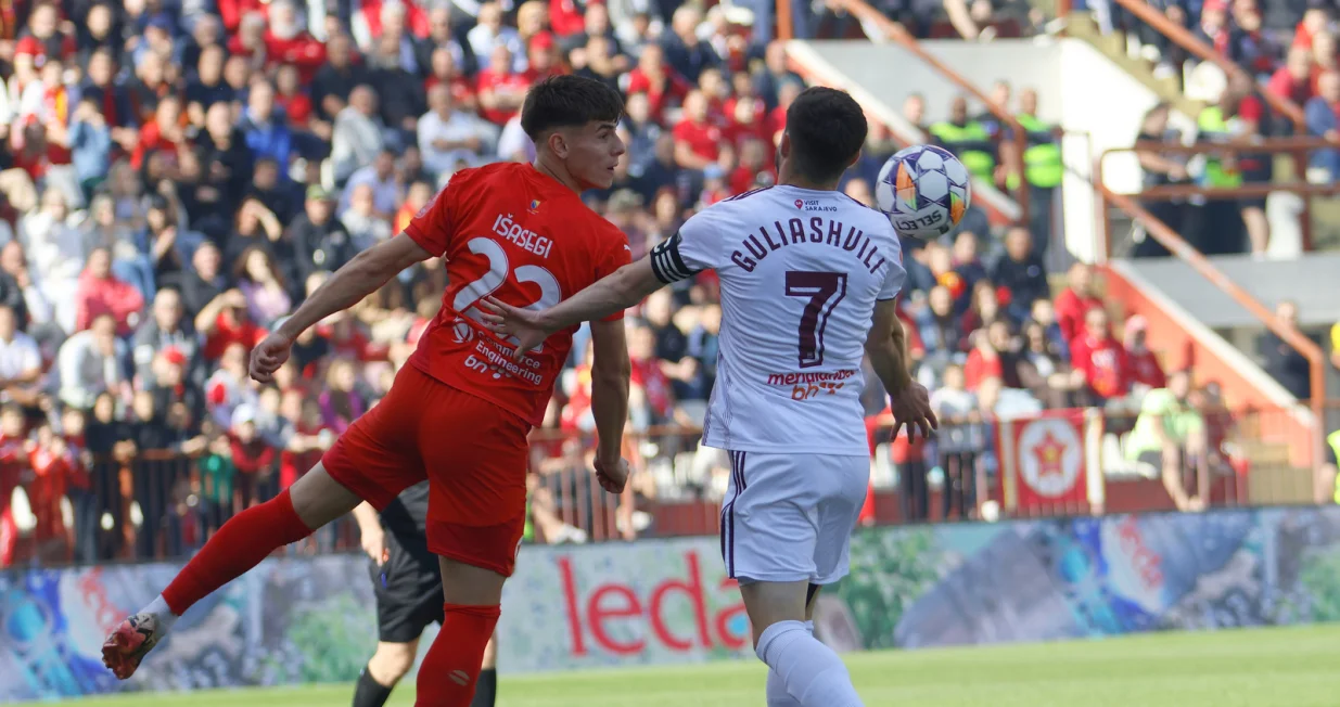 Karlo Išasegi i Giorgi Guliashvili (FOTO: Sanel Konjhodžić/Sport1)/Foto: 