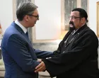 Aleksandar Vučić i Steven Seagal//