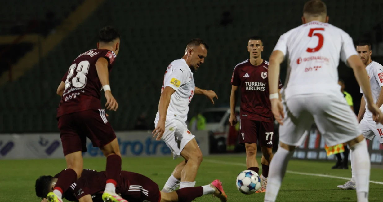 FK Sarajevo - FK Velež, derbi osmog kola WWin lige BiH (FOTO: Sanel Konjhodžić/Sport1)/Foto: Picasa