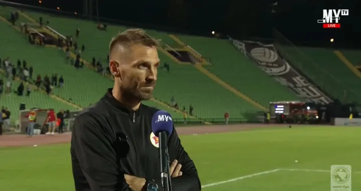Goran Gruica prokomentarisao poraz od Sarajeva (FOTO: Screenshot/MY TV)/Foto: 