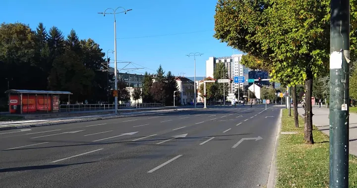 Saobraćaj je već obustavljen na dijelu glavne gradske saobraćajnice/Tanja Cerić