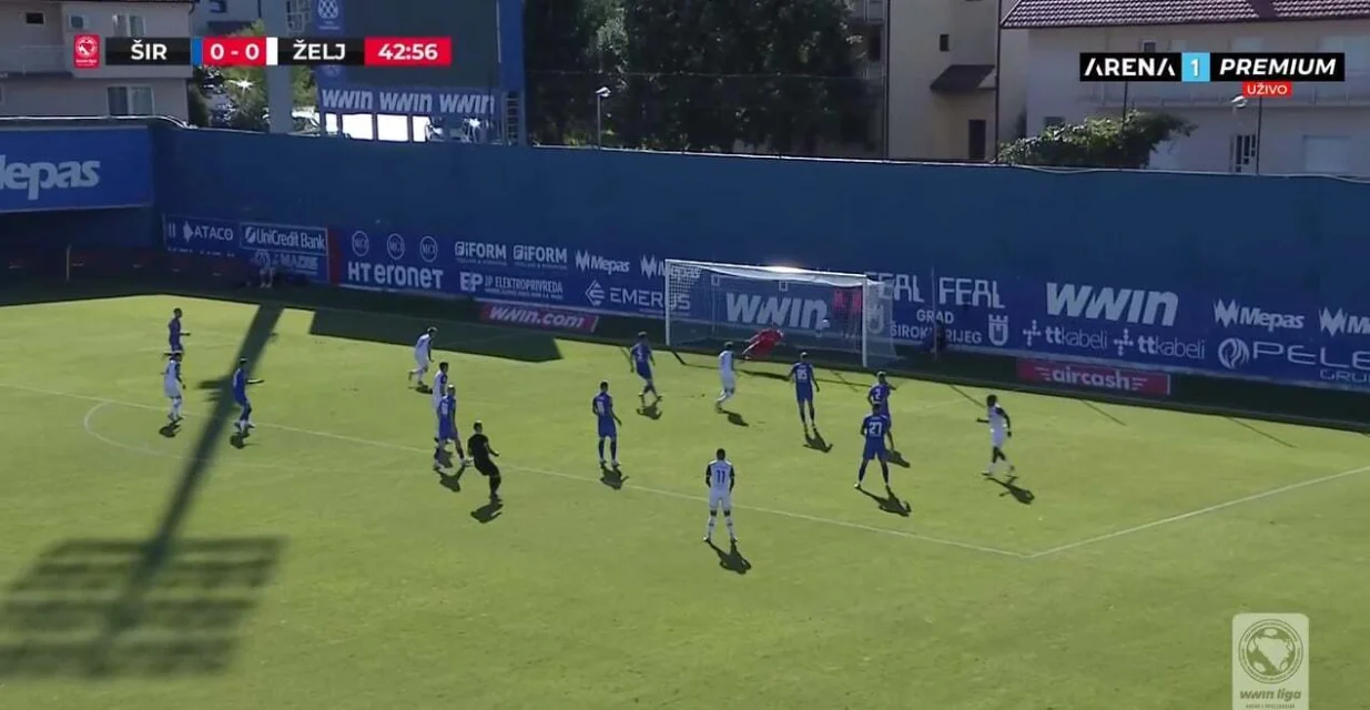 Poništen gol Jaganjca/Foto: 