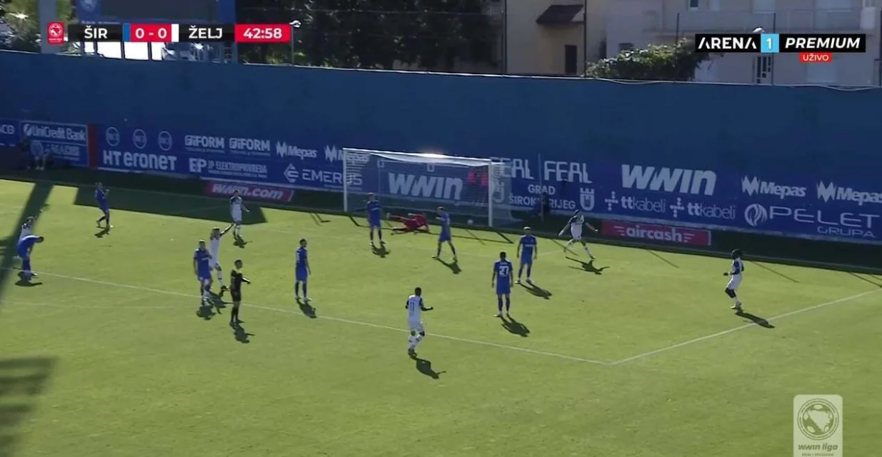 Poništen gol Jaganjca/Foto: 