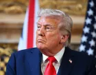 FILE PHOTO: U.S. President Donald Trump attends a press conference with UK Prime Minister Keir Starmer (not pictured) at Chequers at the conclusion of a state visit on September 18, 2025 in Aylesbury, England. Leon Neal/Pool via REUTERS/File Photo/Leon Neal