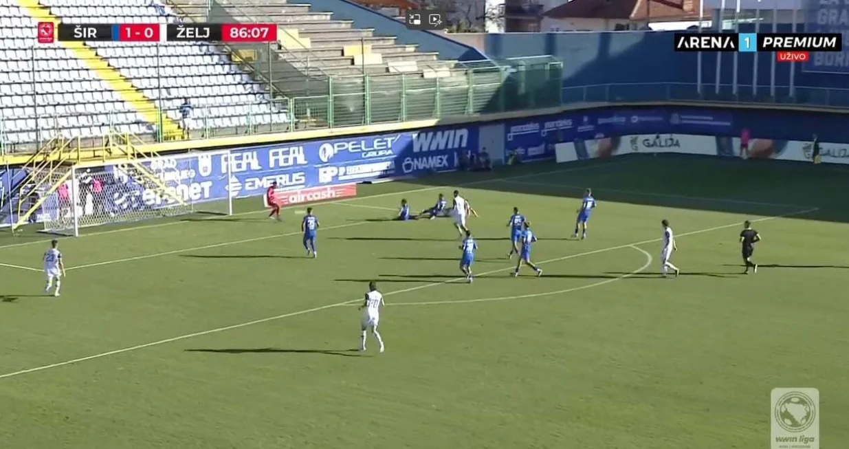 Treći gol poništen gostima/Foto: 