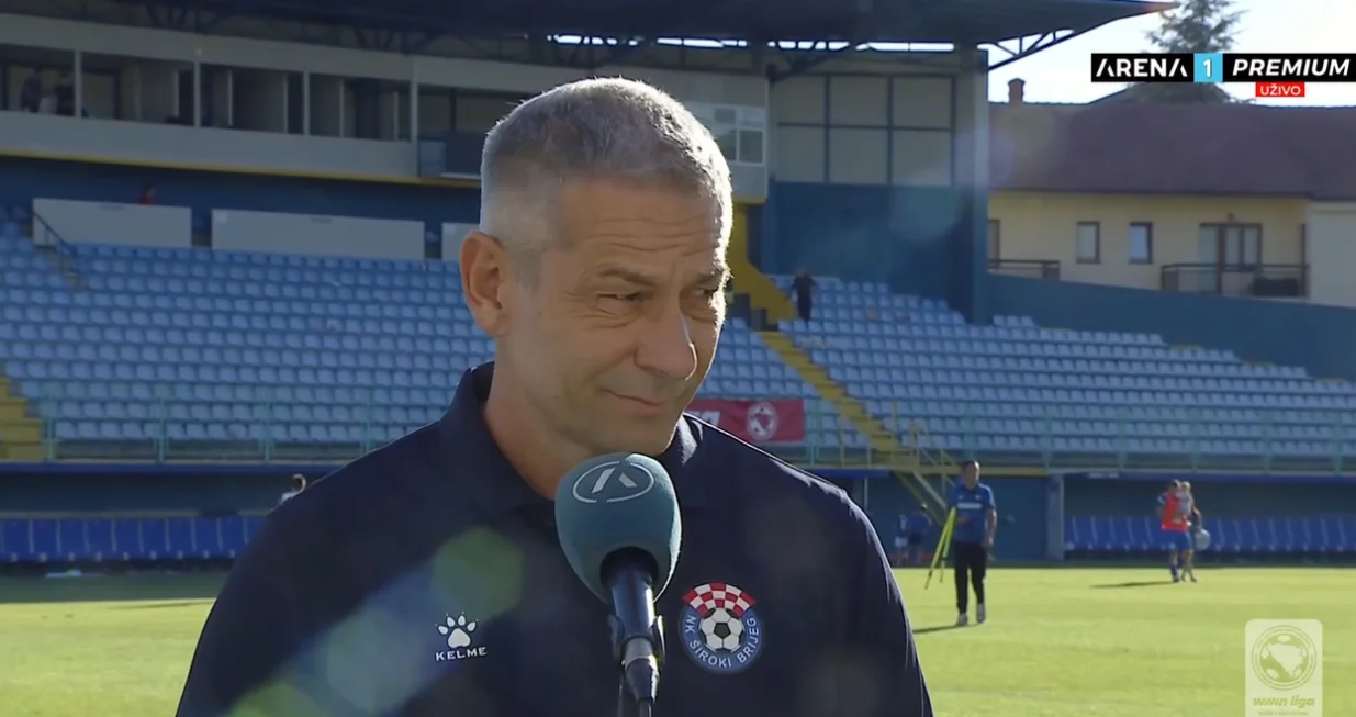 Klafurić nakon meča protiv Željezničara (FOTO: Screenshot/Arenasport)/Foto: 