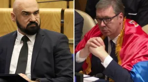 Ramo Isak, Aleksandar Vučić//