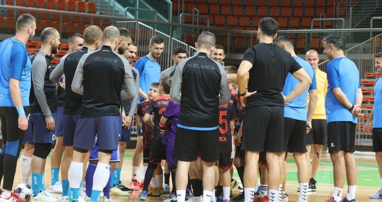 Futsal reprezentacija BiH trening/Foto: 