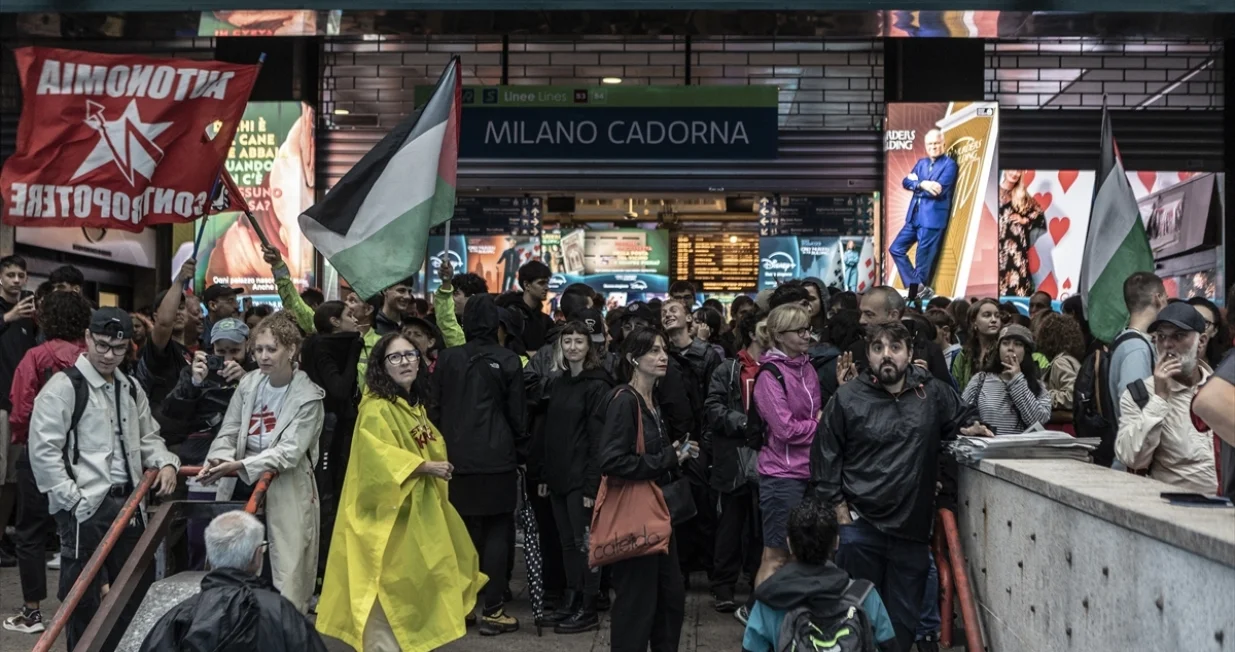 U Italiji se u ponedjeljak održava generalni štrajk zbog situacije u Gazi, koji pogađa brojne sektore, uključujući transport, škole i javne službe/Andrea Carrubba