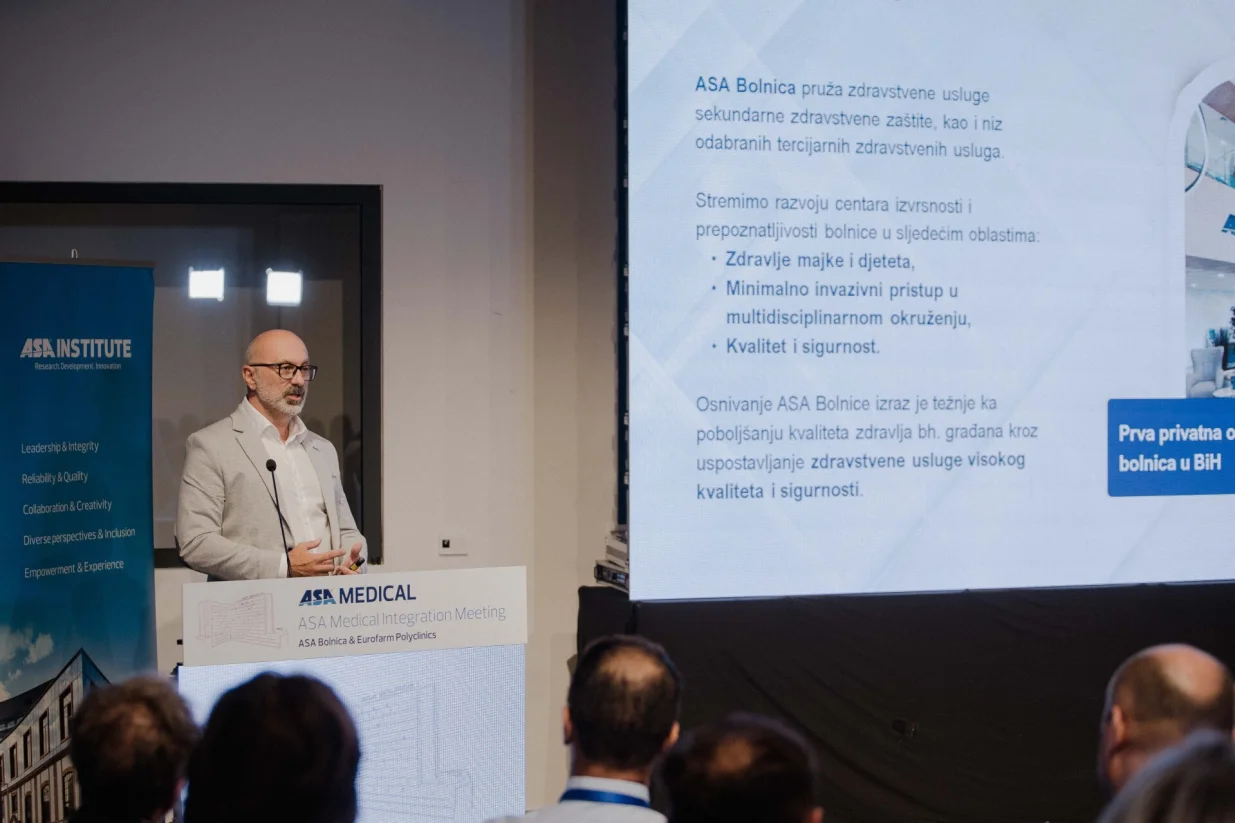 Doc. dr. Azur Tulumović, direktor ASA Bolnice; ASA MEDICAL Grupa/Amer Prevljak