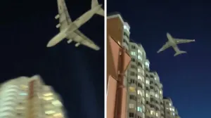 Avioni nisko lete iznad Moskve/X