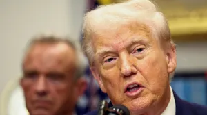 U.S. President Donald Trump makes an announcement linking autism to childhood vaccines and to the use of popular pain medication Tylenol for pregnant women and children, claims which are not backed by decades of science, at the White House, in Washington, D.C., U.S., September 22, 2025. REUTERS/Kevin Lamarque/Kevin Lamarque