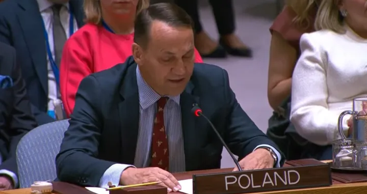 Radoslaw Sikorski poslao nedvosmislenu poruku/Screenshot/