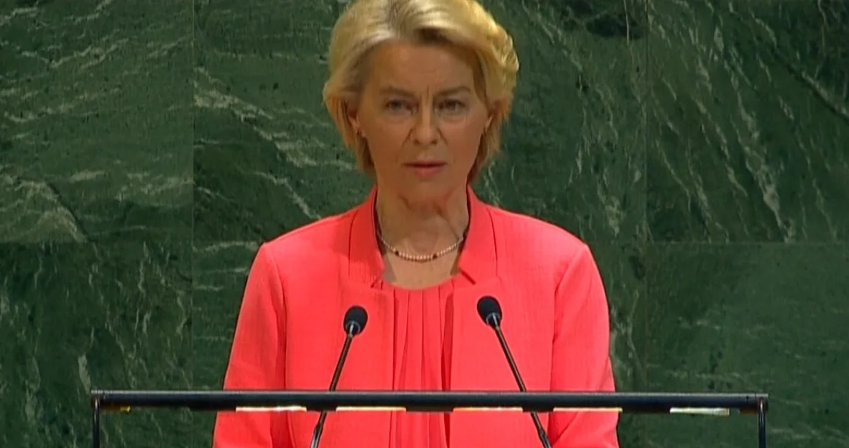 Ursula von der Leyen/Screenshot/