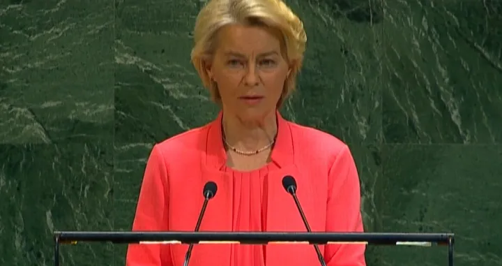 Ursula von der Leyen/Screenshot/
