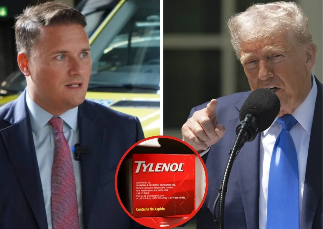 Wes Streeting, Donald Trump, Tylenol/Instagram/anadolija