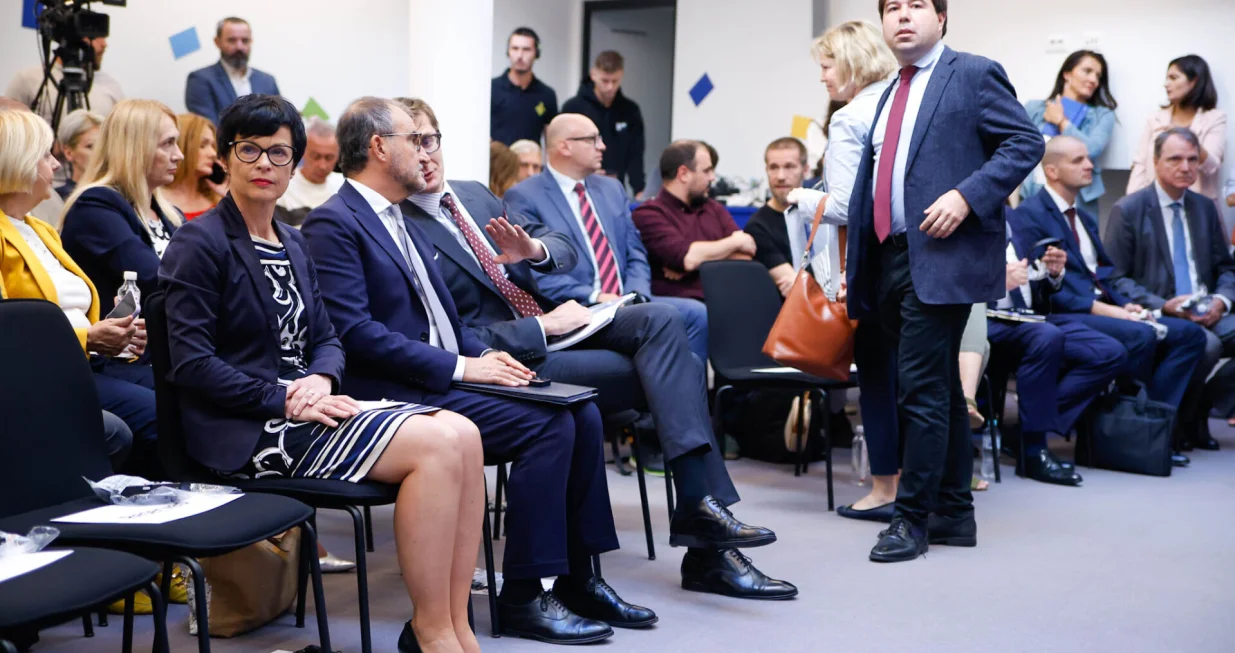 Marta Kos u Europe House Sarajevo/Damir Deljo