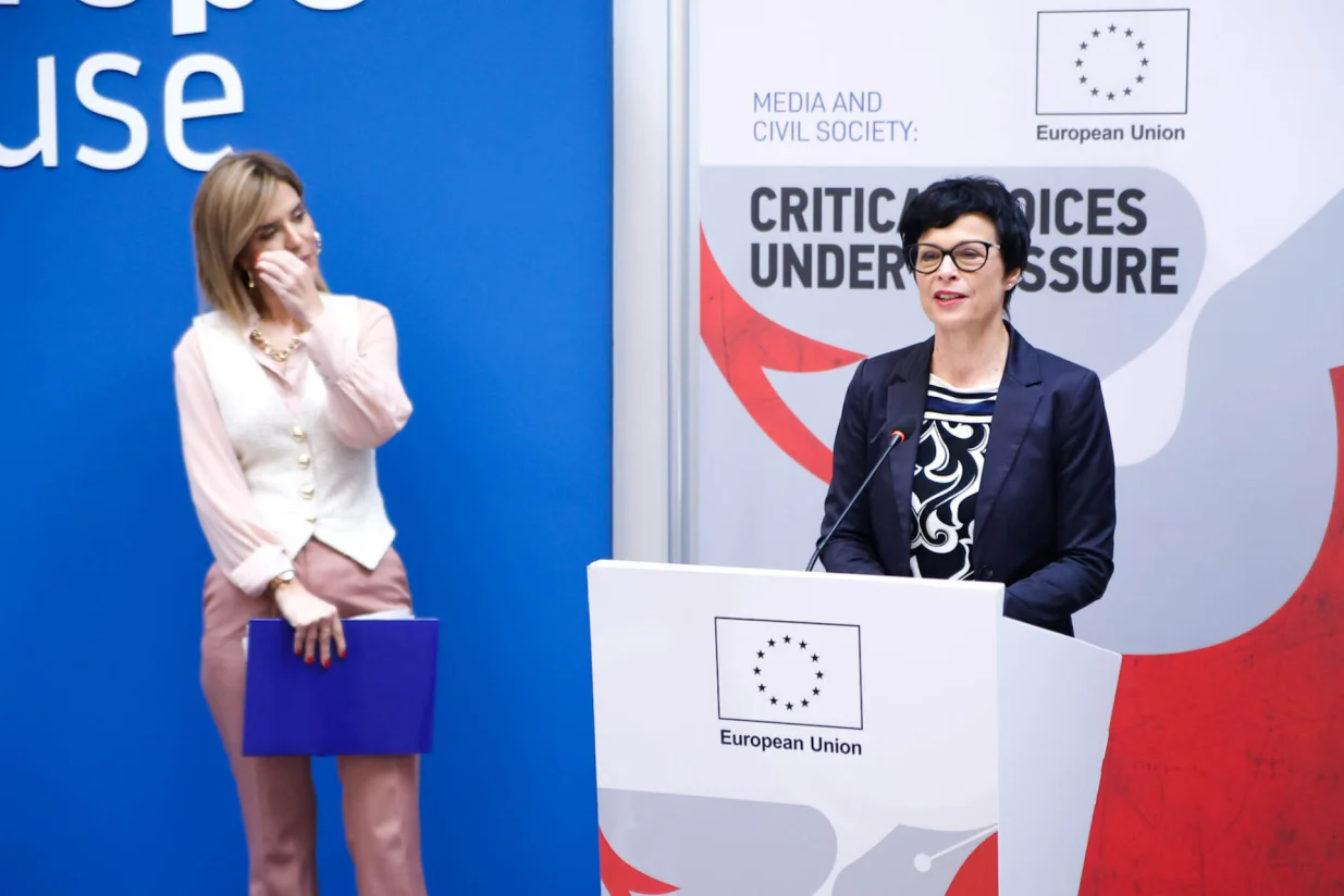 Marta Kos u Europe House Sarajevo/Damir Deljo