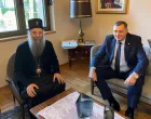 Patrijarh Porfirije i Milorad Dodik, sastanak u Beogradu/