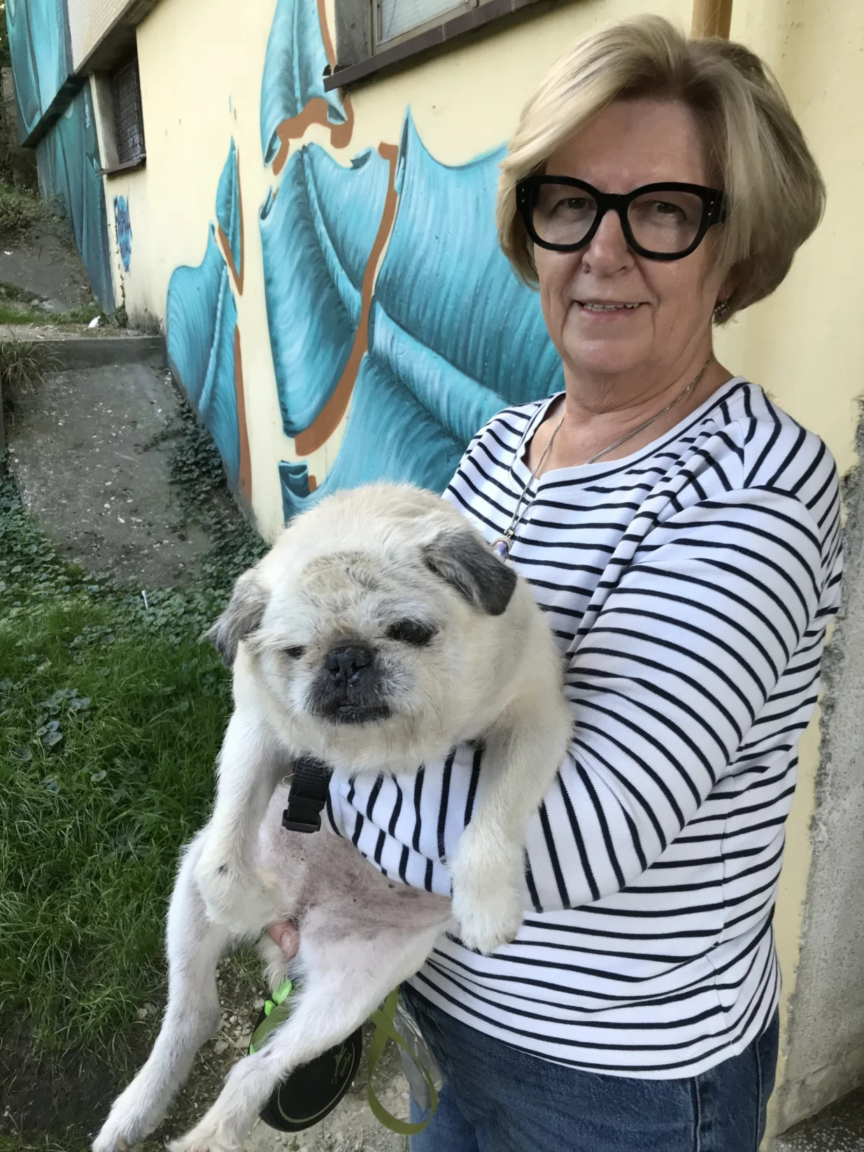 Zvjezdana Antunović i psić Maša/Tanja Cerić