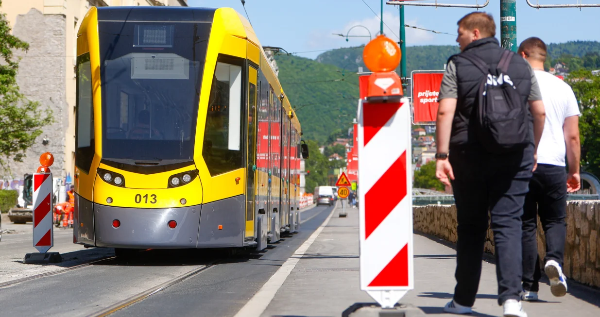 Radovi Strabag u Obali Kulina bana/Damir Deljo