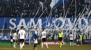 Grbavica derbi 22.02.2025/Foto: Damir Deljo