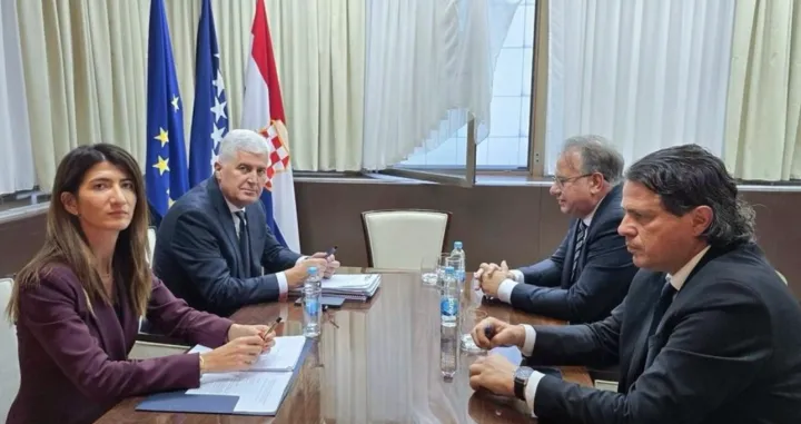 dragan čović, nermin nikšić, sastanak, sarajevo/Screenshot