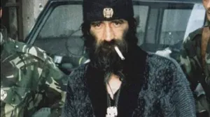 Vasilije Vidović, četnički vojvoda koji je 1992. godine predvodio jedinice vojske RS-a koje su počinile zločine u ilijaškom naselju Lješevo prilikom čega su streljana 22 bošnjačka civila/Screenshot