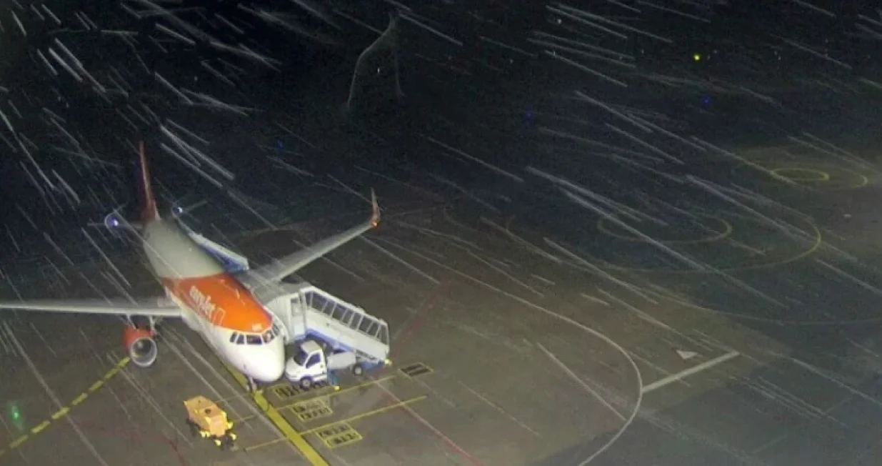 Avion easyJet-a na dubrovačkom aerodromu/Dnevnik.hr