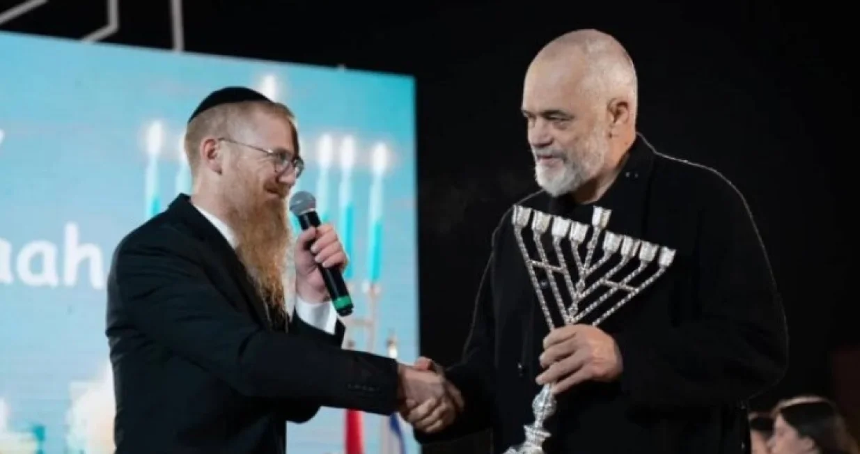 Yoel Kaplan i Edi Rama/Facebook