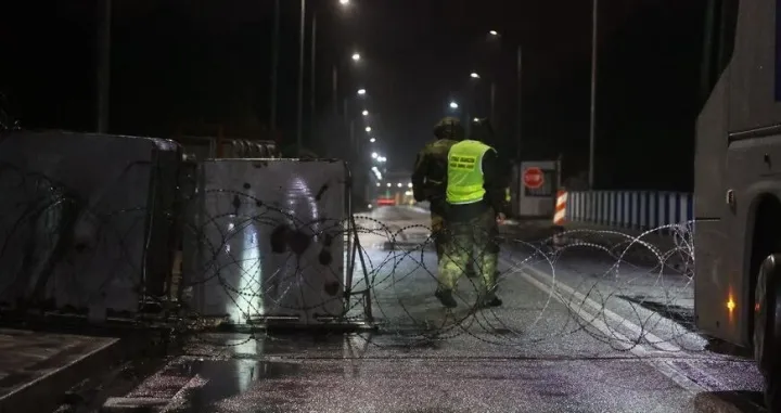 Poljska granica/Screenshot X