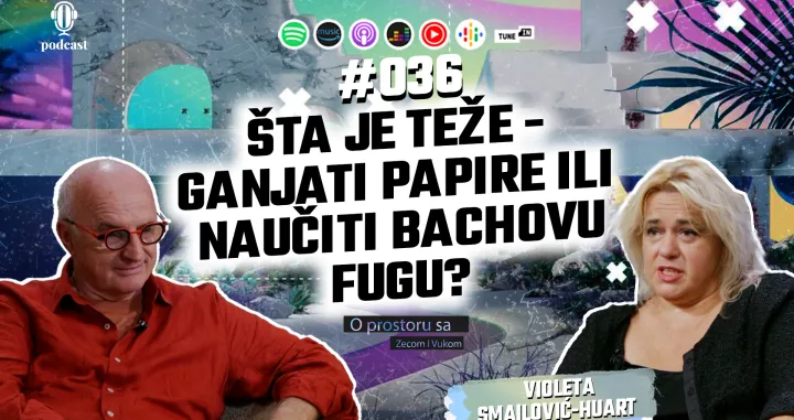 Violeta Smailović-Huart O prostoru sa Zecom i Vukom/