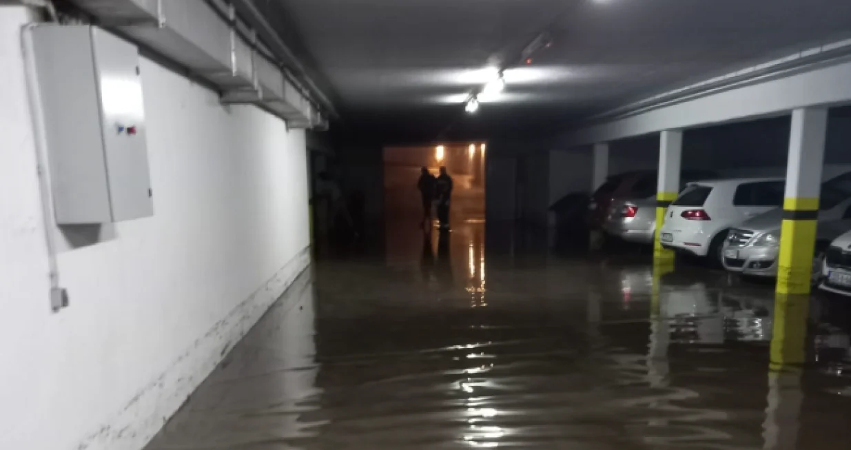 Poplava u Neumu, kiša/Pvp Neum