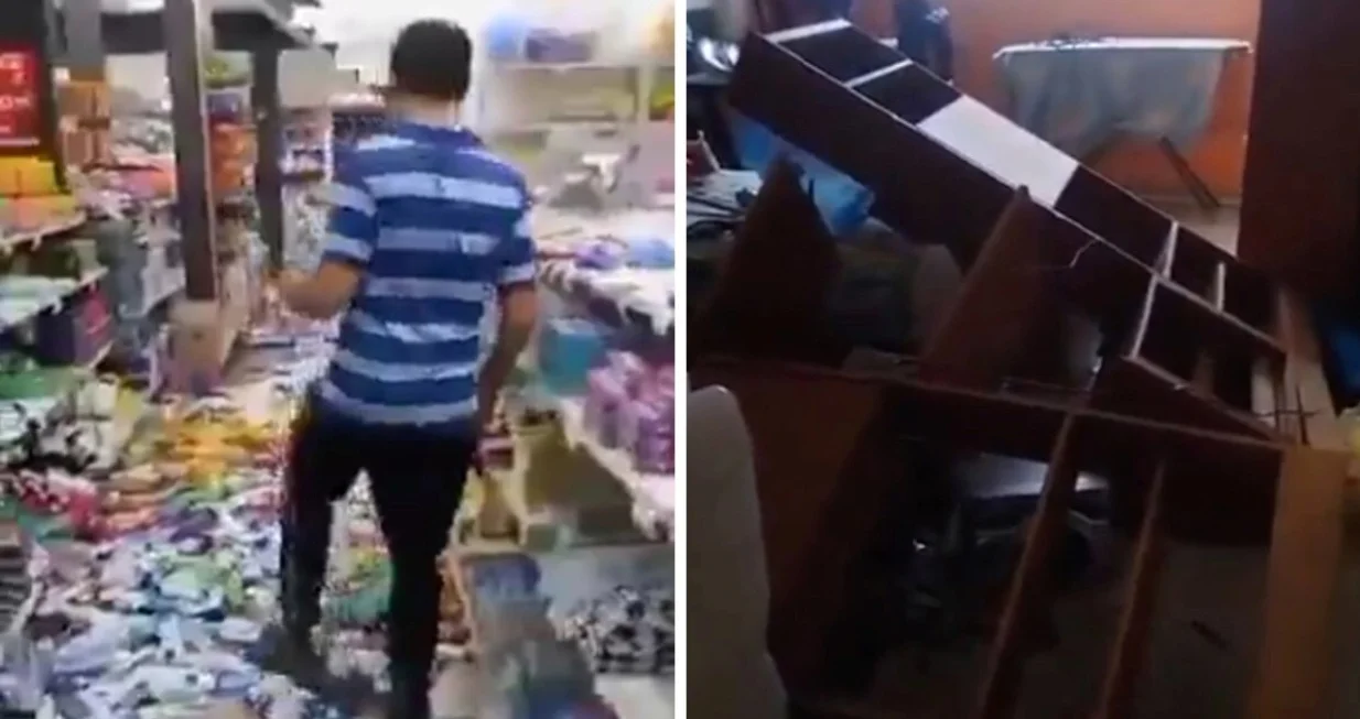 Serija potresa/Printscreen/X.com//