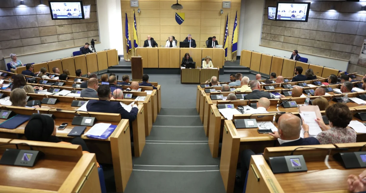 Predstavnički dom Parlamenta FBiH, sjednica/