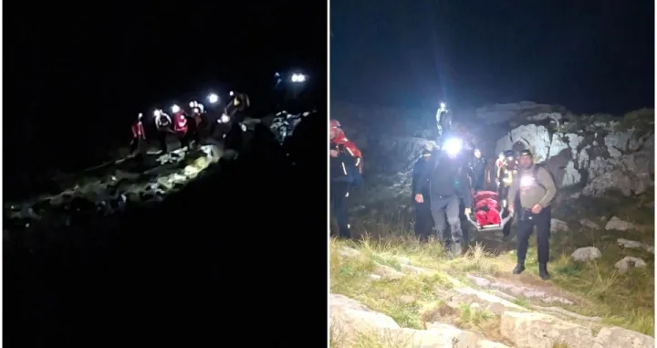 retno okončana akcija spašavanja/GSS Crne Gore/