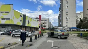 alipašino polje, policija, policijska traka - nesreća, povrijeđen pješak/Čiteteljica Oslobođenja 