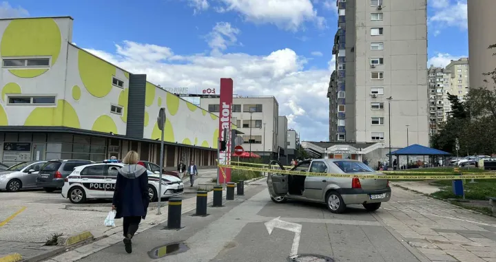 alipašino polje, policija, policijska traka - nesreća, povrijeđen pješak/Čiteteljica Oslobođenja 