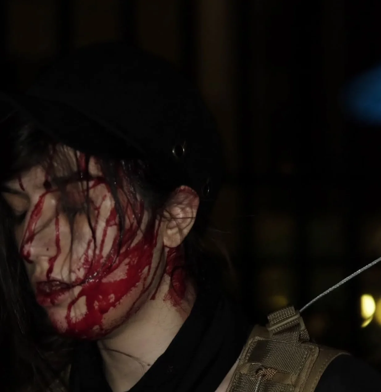 Djevojka udarena pendrekom u glavu tokom protesta//studenti U Blokadi/instagram