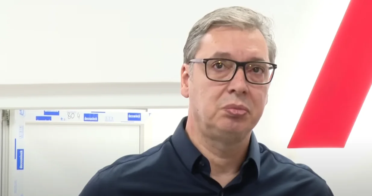 aleksandar vučić, beograd, protesti, sns/Screenshot