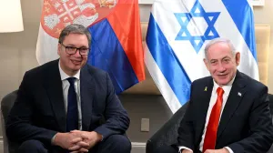 Aleksandar Vučić i Benjamin Netanyahu//