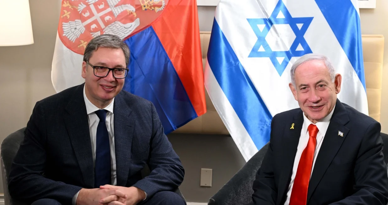 Aleksandar Vučić i Benjamin Netanyahu//